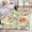 Green, variant on 3'x5' Area Rugs, Red Pink Floral Indoor Outdoor Area Rug for Living Room Bedroom, Vintage Watercolor Bird Flower Leaf Plant Washable Bathroom Rugs Kitchen Floor Carpet Mats Home Decor Aesthetic