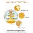 thumbnail image 4 of Shinybeauty Paquete De 15 Caminos De Mesa Con Lentejuelas Doradas, 12 X 108 Pulgadas De Largo, Manteles Con Purpurina Brillante Para Bodas, Fiestas Y Eventos Elegantes, 4 of 5