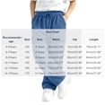 thumbnail image 3 of Spazoro Boys Corduroy Cargo Pants with Multi‑Pockets, Straight Leg Drawstring Elastic Waist Solid Color Loose Fit Casual Trousers for Daily Street Blue Size 4-5T, 3 of 7
