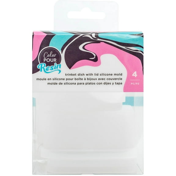 American Crafts Color Pour Resin Mold-Trinket Box