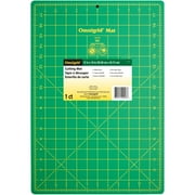 Omnigrid 12 x 18 Cutting Mat with Grid, Non-Slip Rectangular Mat for Quilting & Crafting