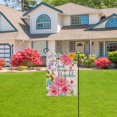 thumbnail image 5 of with God all Things are Possible Christian Home Decorative Garden Flag, Spring Summer Religious House Yard Outdoor Peony Flower, Inspirational Butterfly Outside Farmhouse Small Decor 12 x 18, 5 of 6
