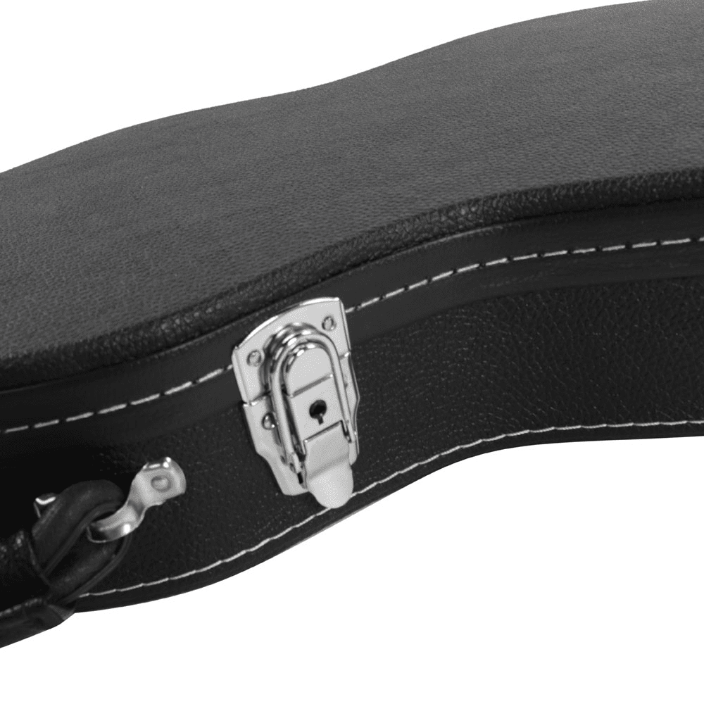 Tcbosik Electric Guitar Hard Case with Lock for Standard GST Style, Black
