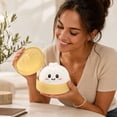 thumbnail image 5 of MInHoues Mystery Plush Dumpling Squishies, 5.9" Sensory Stress Relief Steamed Dumpling Stuffed Toys, Giant Dumpling Fidget Toys for Kids Adults Anxiety Relief Party Favor, 5 of 5