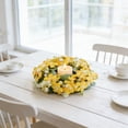 thumbnail image 2 of Wildflower Candle Holders, Artificial Floral Wreath, Elegant Home Decor, Perfect for Weddings and Celebrations, Ideal Gift for Loved Ones, 2 of 6