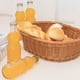 thumbnail image 4 of CaiYueKe Plastic Woven Storage Basket Tray for Kitchen Fruit Vegetables Snacks Candy Bread Organization Multi Functional Home Decor Imitation Vines Rattan Style, 4 of 8