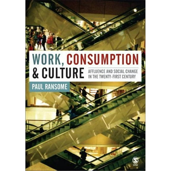 Work, Consumption and Culture: Affluence and Social Change in the Twenty-first Century, (Paperback)