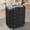 Black, variant on Cyehnenx 5 Drawer Dresser for Bedroom, Tempered Glass Top Dresser with LED Lights, Modern Chest of Drawers for Bedroom, Closet, Living Room, 30.7” W x 15.7” W x 38” H, White