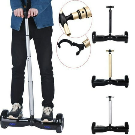 Rise Alloy Black Handlebar - 6.5 inch /50cm to 106cm Adjustable Handlebars Balance Bar Balancing Hand Lever Rob for Electric Shilly-car Scooter (Aluminum alloy) Silver/Black