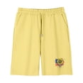 thumbnail image 5 of Amidoa Girls 2 Piece Outfits Summer Clothes Short Sleeve Cotton Floral Print T-Shirt and Shorts Casual Kids Clothing Sets Yellow Size 4T, 5 of 9