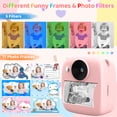 thumbnail image 7 of MARVUE Instant Print Camera, Digital Video Cameras for Toddler Girls Age 6-12, Pink, 7 of 7