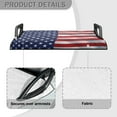 thumbnail image 4 of Renewold Golf Cart Seat Cover Lightweight Golf Blanket 4th of July Patriotic Decor Universal Fit for EZGO Yamaha Club Cars and More 2-Seat Golf Cart, American Flag Butterfly, 4 of 5