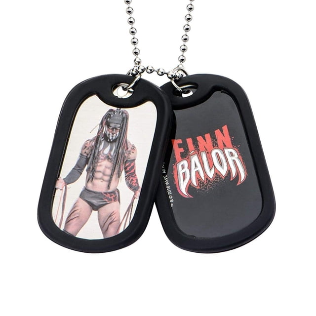 Etiquetas para perros Finn Balor de la WWE de Los Altos, Joyería de Moda