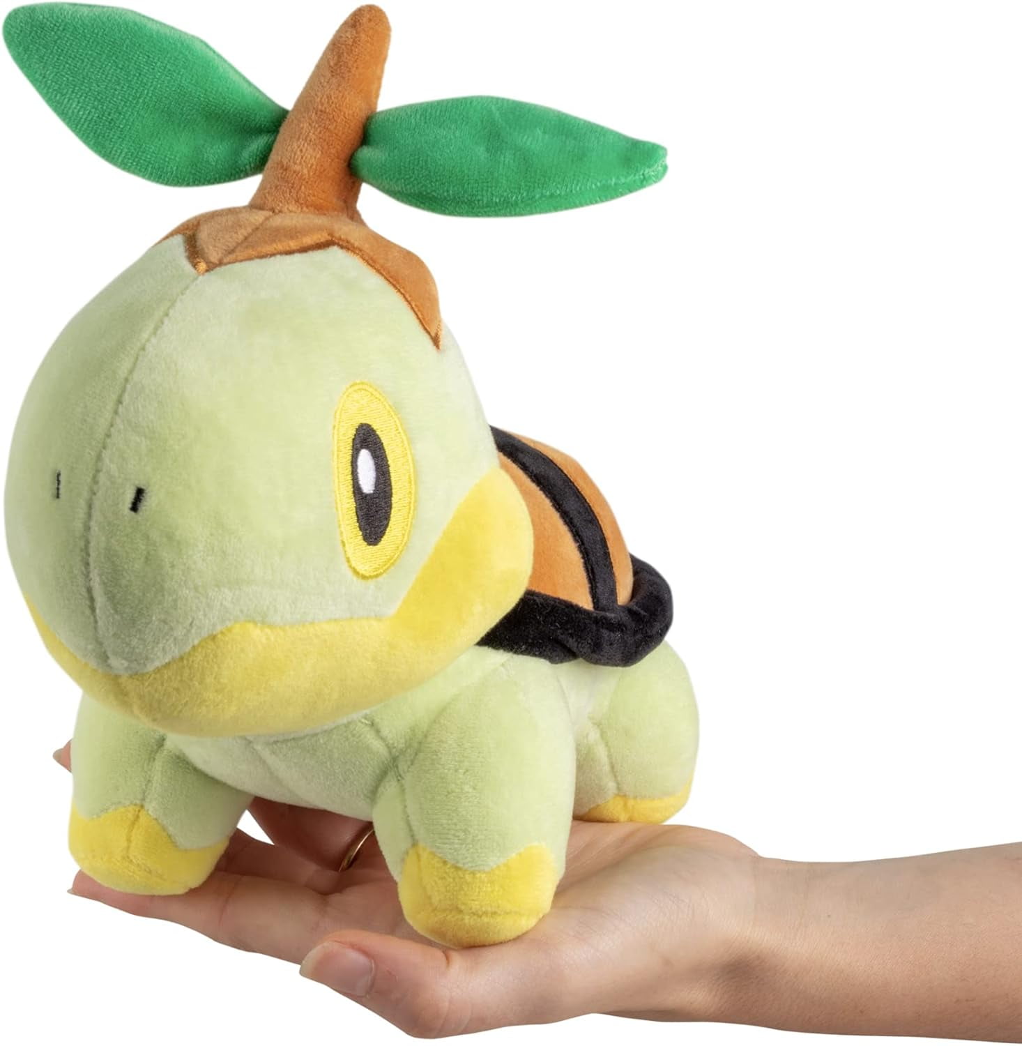 Pokemon 8" Turtwig Plush - Officially Licensed - Soft Stuffed Animal Toy - Diamond & Pearl Starter - Great Gift for Kids, Boys, Girls & Fans of Pokemon