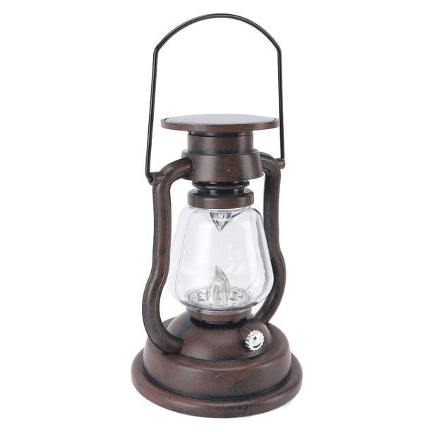 Linterna Que Funciona Con Pilas, Decorativa Multiusos De Bajo Consumo, Iluminación Cálida, Linterna LED Vintage Para Cocina, Bar, Porche