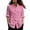 Pink, variant on Guluxicc Women's Linen Dress Shirts Button Down Long Sleeve Solid Tops for Summer Casual Outfits