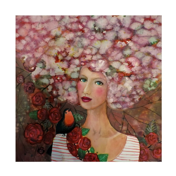 Sylvie Demers 'Delphine' Canvas Art