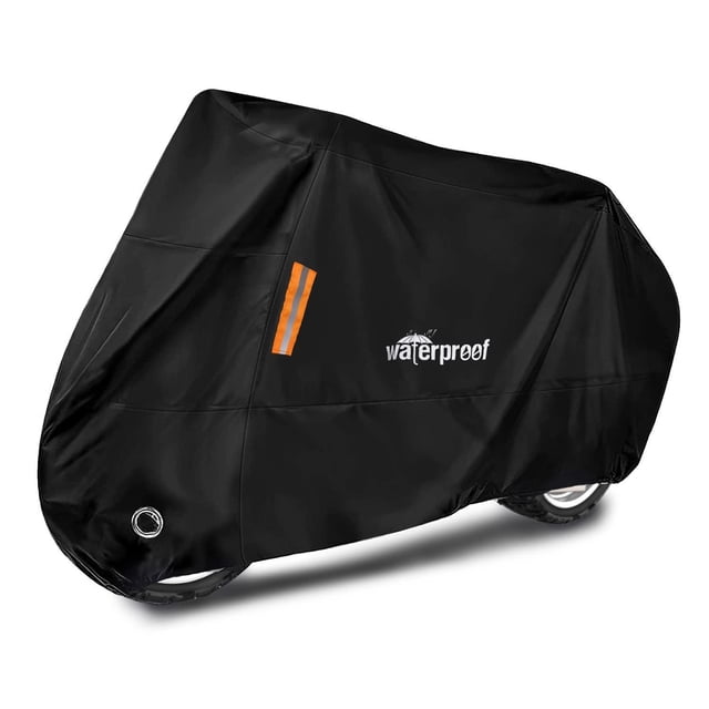 Funda de Motocicleta HomeChi Negra con Protección Impermeable y Bolsa de Almacenamiento para Honda y