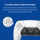 thumbnail image 3 of Controlador de juegos Consola de juegos inalámbrica Dual Shock para PS4/PS3/PC (Blanco), 3 of 8