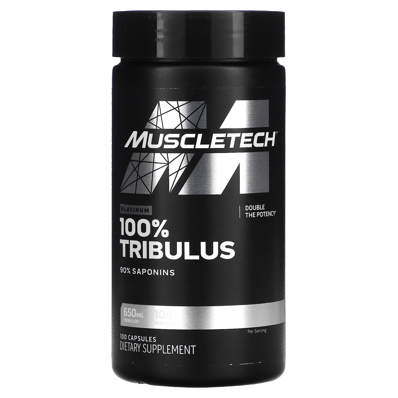 Platinum 100 Tribulus, 650 mg, 100 Capsules, MuscleTech