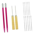 thumbnail image 2 of Herramienta para reenraizar el cabello de muñecas, herramienta de inserción de cabello de muñecas, suministros para hacer muñecas, peinado portátil 5x0.6mm5x0.8mmAguja, 2 of 8