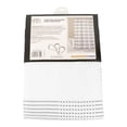 thumbnail image 2 of Cortina de Baño Hotel Style 178 x 183 cm Líneas Negras en Fondo Blanco, 2 of 4