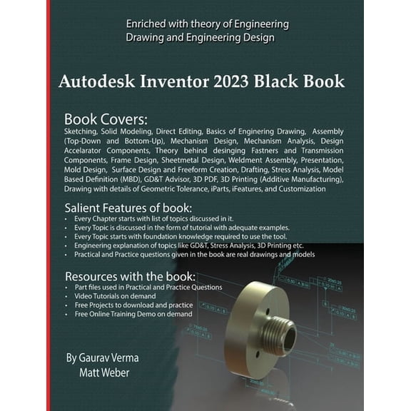Autodesk Inventor 2023 Black Book, (Paperback)