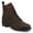 Vintage/Chocolate, variant on Womens Kodah Lace-up Round Toe Comfort Casual Block Heel Ankle Boots, Widths Available