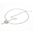 thumbnail image 4 of Unique Bargains 1 Pc Headpiece Bohemia Rhinestones Head Chain Silver Tone, 4 of 5