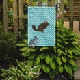 thumbnail image 2 of Caroline's Treasures BB8049GF Chinchilla Blue Check Flag Garden Size , Small, multicolor, 2 of 3
