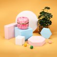 thumbnail image 4 of Unique Bargains 3.1x3.1x3.1' Square Photography Background Props, Hard Foam Photo Props Geometric Cube White, 4 of 4