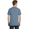 thumbnail image 2 of Port & Company Pigment Dyed Pocket Tee-S (Denim Blue), 2 of 6