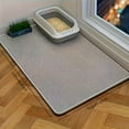 thumbnail image 6 of Extra-Large Cat Litter Mat |  Design | EVA Material | Non-Slip, Leakproof & Easy to Clean | Multi-Color Options | Ideal for Home Pet Care, Litter Box Accessory |  Pattern Mat | Durable Pet Mat, 6 of 16