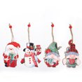 thumbnail image 1 of 4 Uds Retro europeo muñeco sin rostro colgante pareja muñeca colgante árbol de Navidad Accesorios, 1 of 5