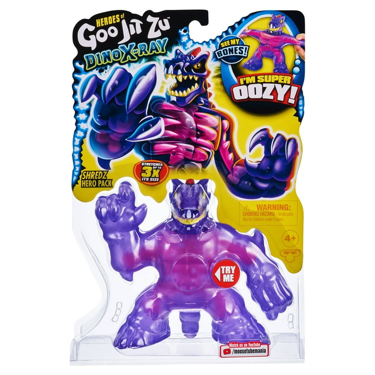 Heroes of Goo Jit Zu Dino X-Ray Hero Pack - Stretchy Dinosaur Toy