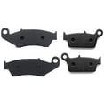 thumbnail image 2 of KMG Front + Rear Brake Pads Compatible with 1996-2004 Honda XR 250 R - Non-Metallic Organic NAO Brake Pads Set, 2 of 4