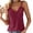 Red, variant on ChoXxx Women's Ruffled Sleeveless Vest Top Red S
