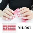 thumbnail image 2 of Xihbxyly Pegatinas de Uñas con Degradado, Diseño de Pvc de Alta Viscosidad, Patrones Brillantes y Coloridos, Fácil Aplicación, para Uso Personal y Familiar, para Salón de Uñas, Duración de 2 a 4 Sema, 2 of 3
