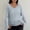Gray, variant on Cottagecore Clothing Aesthetic Fairycore Clothes Y2k Grunge Hollow Out Oversized Long Sleeve Crochet Blouse Beige a