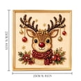 thumbnail image 2 of 2PCS DIY Christmas Pearl Painting Art Kit with Frame - Christmas Pearl Diamond Dots Beads Art Kits for Adults Beginners - Art Craft Ornaments for Home Wall Decor, 2 of 8