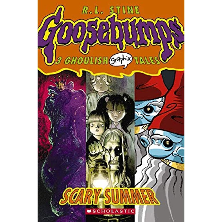 bumps 4Book Set ＃1st Goosebumps Graphic Novels 4 Books Set - Walmart.com