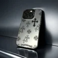 thumbnail image 3 of Casecaca Moonlight Silver Cross Phone Case for iPhone 11/12/13/14/15 Pro Max/Plus, 3 of 7