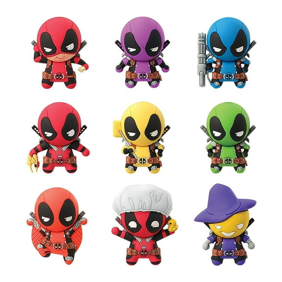 Key Chain - - 3D PVC Foam Collectible Marvel Series 2 68580