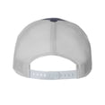 thumbnail image 2 of Richardson Low Pro Trucker Cap, M-L, Heather Navy-Silver, 2 of 2