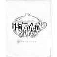 thumbnail image 2 of Design Art - Cappuccino cup white, 2 of 3