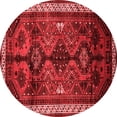 thumbnail image 1 of Ahgly Company Indoor Round Persian Red Traditional Area Rugs, 7' Round, 1 of 4
