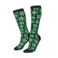 thumbnail image 2 of Bingfone Compression Socks For Women And Men Long Socks For Running Athletic Cycling Nurse-Christmas Pattern At Buffalo Plaid, 2 of 9