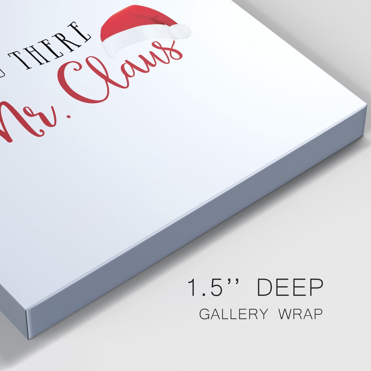 Mr. Claus-Premium Gallery Wrapped Canvas - Ready to Hang