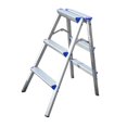 thumbnail image 1 of Escalera plegable de tijera para cocina, antideslizante, multifuncional, para supermercados, garajes, jardines, coches, oficinas y salones de belleza. 3 pasos, 1 of 8