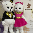thumbnail image 4 of Mascota de oso de peluche, conejito, boda, publicidad, evento, disfraz, fiesta, espectáculos de anime, accesorios sorpresa para adultos, 4 of 4